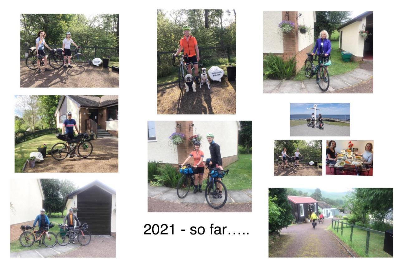 On Route 74 Cycle Route - Glencaple Manse, Crawford公寓 外观 照片