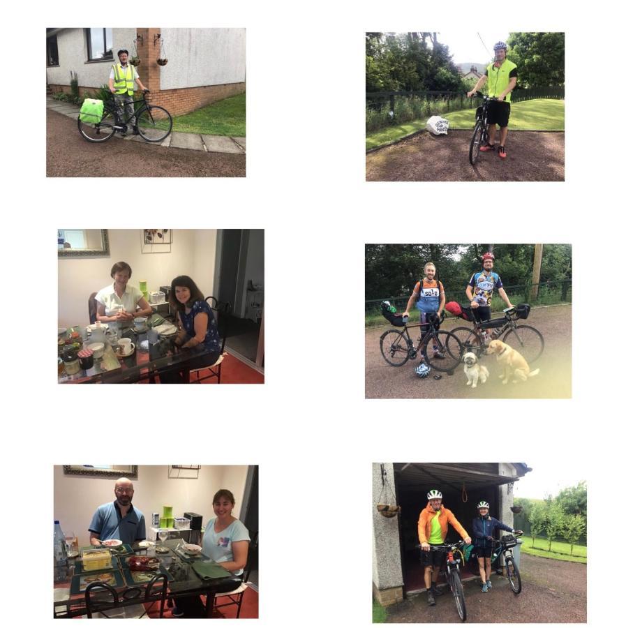 On Route 74 Cycle Route - Glencaple Manse, Crawford公寓 外观 照片